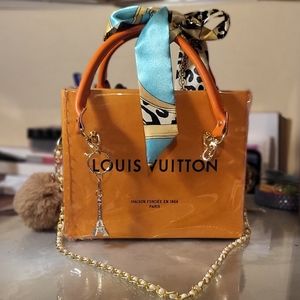 Upcycled PVC Shopping Bag